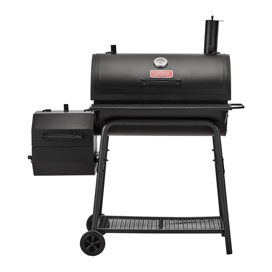 Outdoor Gourmet 163912 Charcoal Smoker Manuals