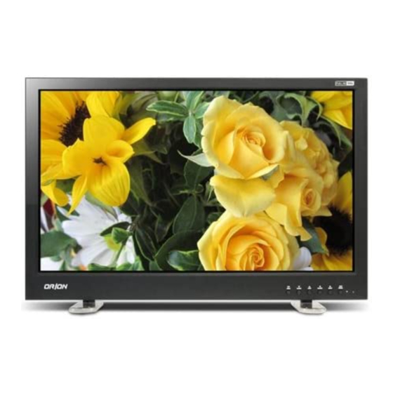 ORION Images PREMIUM WIDE ASPECT RATIO Series Installation And User Manual