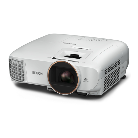 Epson EH-TW5400 User Manual