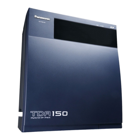 Panasonic KX-TDA150BR Manuals