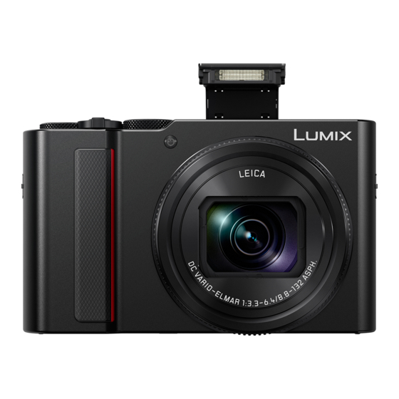 Panasonic Lumix DC-TZ202D Operating Instructions Manual