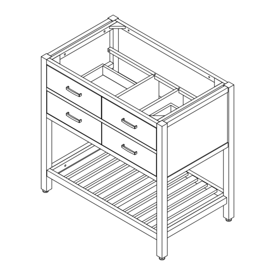 Bolton Furniture AVAN36WHCC Assembly Instruction Manual