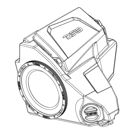 DS18 RZR-GBSUB10LD Owner's Manual