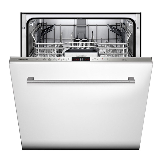 Gaggenau DF260 User Manual