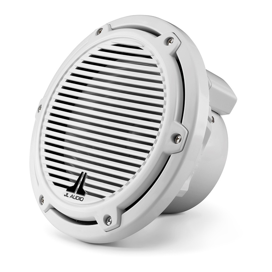 JL Audio M770-CCS Owner's Manual