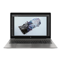 HP ZBook 15u G6 User Manual