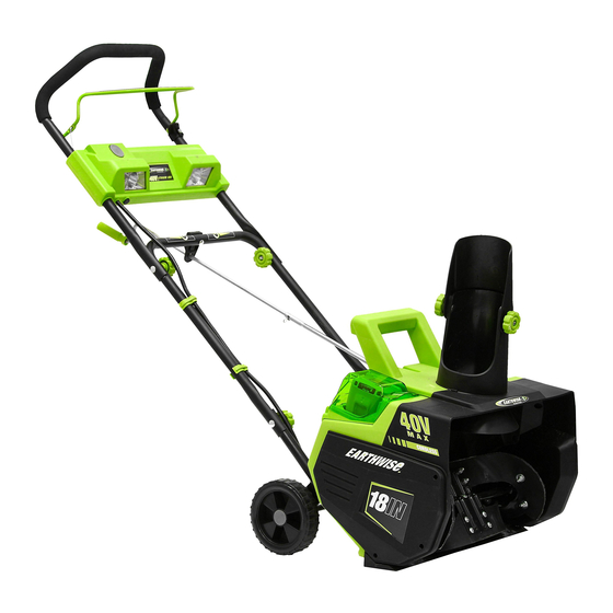 EarthWise SN74018 Owner's Manual