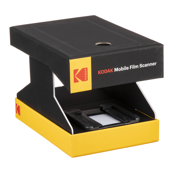 KODAK MOBILE FILM SCANNER USER MANUAL Pdf Download ManualsLib