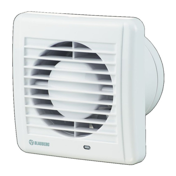 BLAUBERG Ventilatoren Aero 100 User Manual