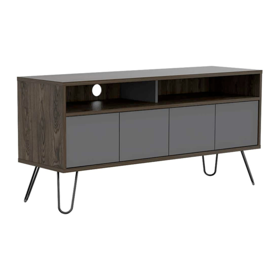 RST Aster Media console SL-MCON-7 Assembly Instructions Manual