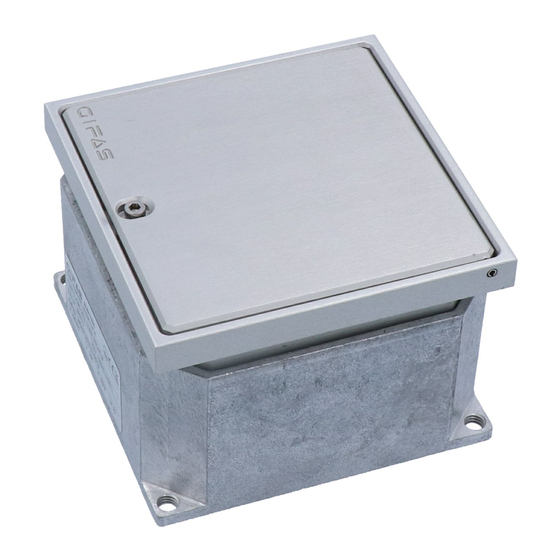 Gifas-electric FONTO 2290 Manual