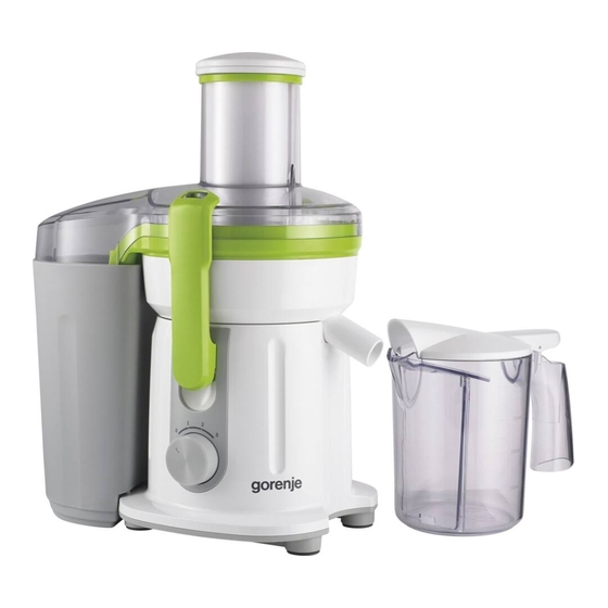 Gorenje JC803G Instruction Manual