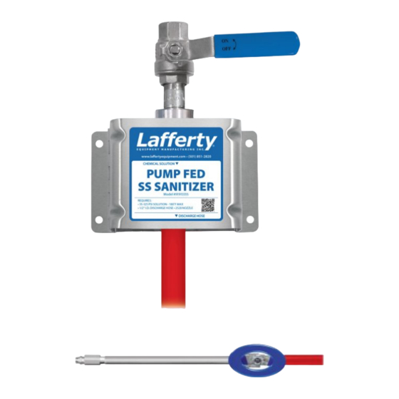 Lafferty 919155SS Installation & Operation Instructions