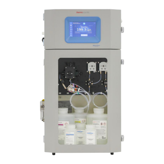 User Manuals: Thermo Scientific Orion 8030cX Analyzer