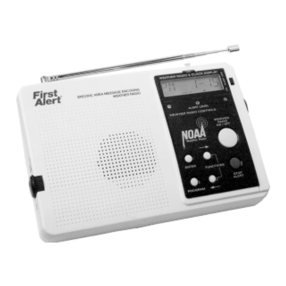 First Alert WX-67 User Manual