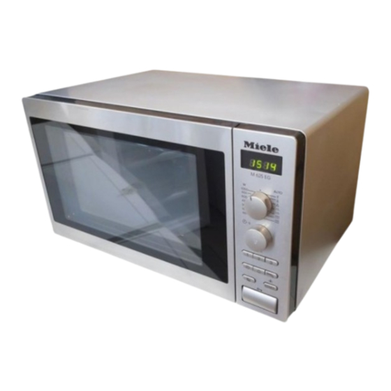 Miele MER 242 M 621 S Installation Instructions Manual