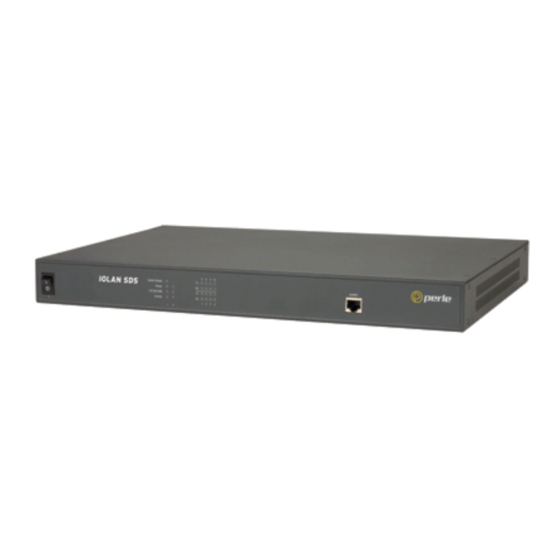 Perle Iolan SDS Cli Reference Manual