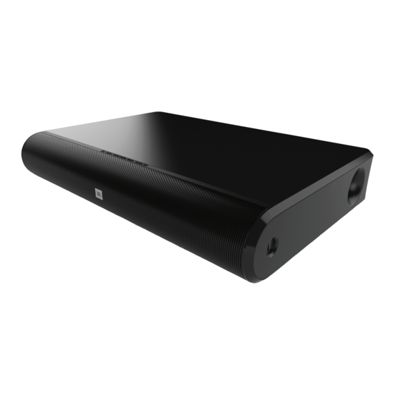 JBL Cinema Base Quick Start Manual