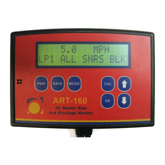 AGTRON ART 160 Operator's Manual