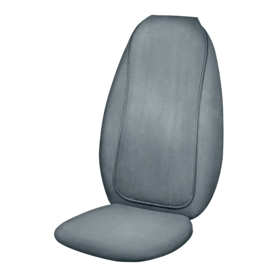 Sanitas SMG 185 Massage Seat Manuals