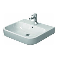 Duravit Happy D.2 Mounting Instructions