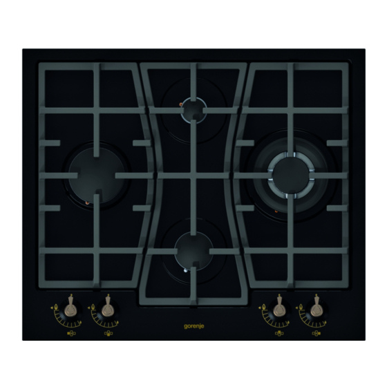 Gorenje GW65CLI Manual