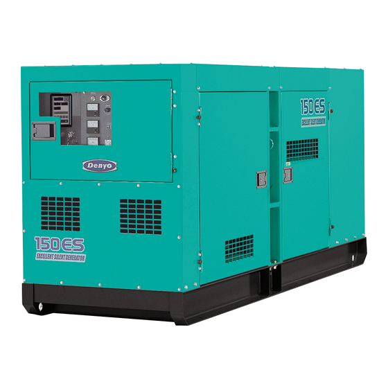 Denyo DCA-150ESK Diesel Generator Manuals