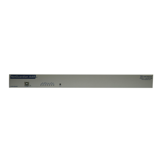 DPS Telecom NetGuardian AAR HC User Manual