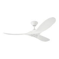 Monte Carlo Fan Company Maverick II 3MAVR52BSKOA Owner's Manual And Installation Manual