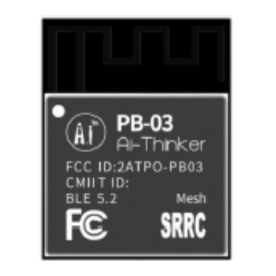 RF SOLUTIONS BLE-PB03 User Manual