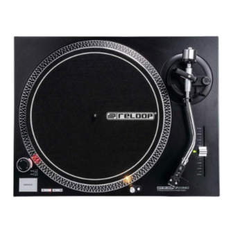 Reloop RP-2000 MK III Operation Manual