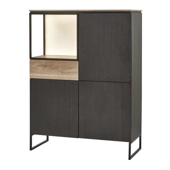 Evan furniture PORTOFINO BAR1 Assembly Instruction Manual