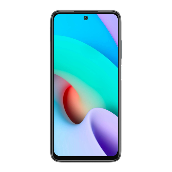 Mi Redmi 10 Quick Start Manual