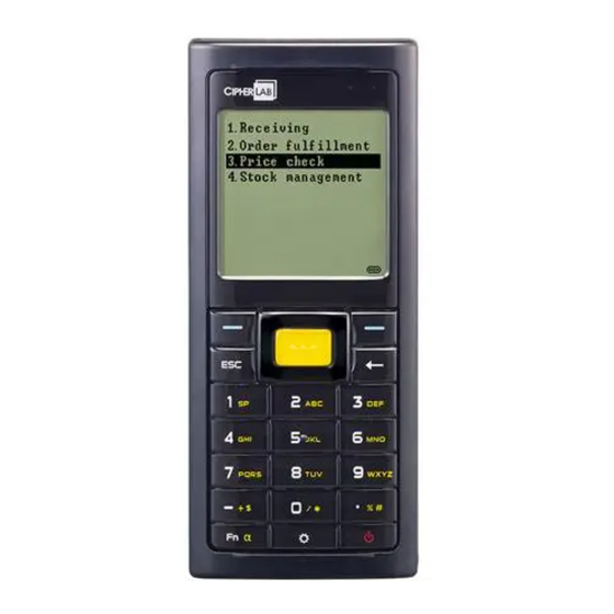 CipherLab 8200 Series Reference Manual