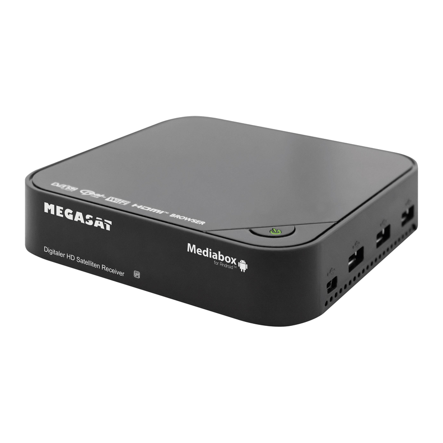 Megasat Mediabox User Manual