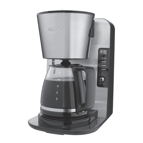 Mr. Coffee ABX SERIES Instruction Booklet