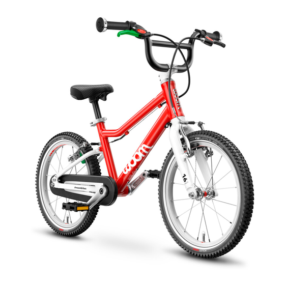 Woombikes woom Owner's Manual