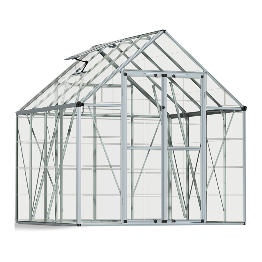 PALRAM SNAP&GROW GREENHOUSE KIT ASSEMBLY INSTRUCTIONS MANUAL | ManualsLib