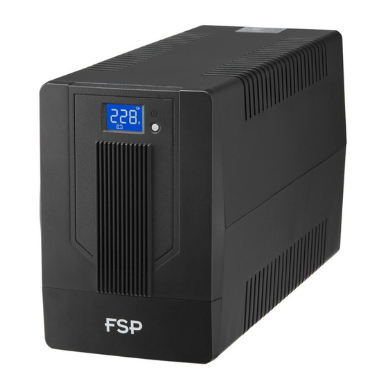 FSP Technology iFP 600 Manuals