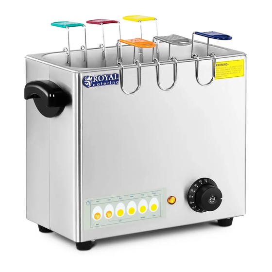 Royal Catering RCEB 6T User Manual