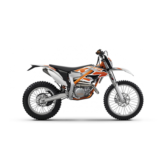 KTM Freeride 250 R 2016 Setup Instructions