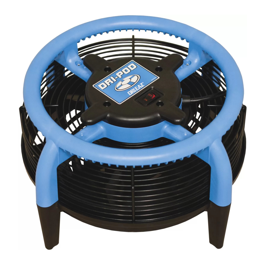 Dri-Eaz Dri-Pod F451-230V Owner's Manual