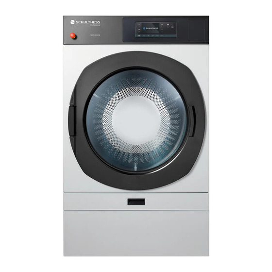 Schulthess proLine D200 Installation Instruction