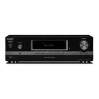 Sony STR-DH130 Quick Setup Manual