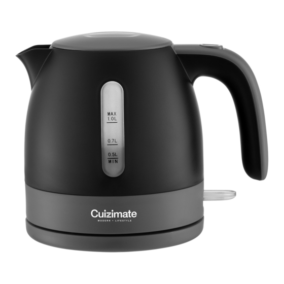 Cuizimate RBSK1.0LNOIR Instruction Manual