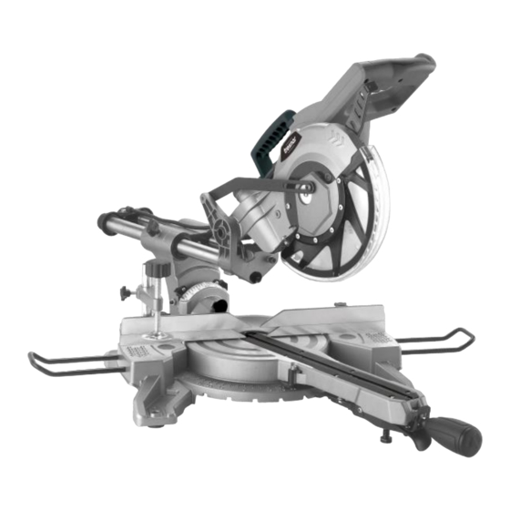 tresnar TMS-210 Mitre Saw Manuals