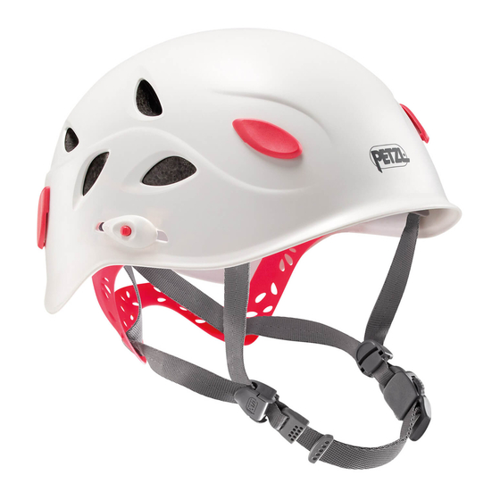 Petzl ELIA-2 Women's Climbing Helmet Manuals