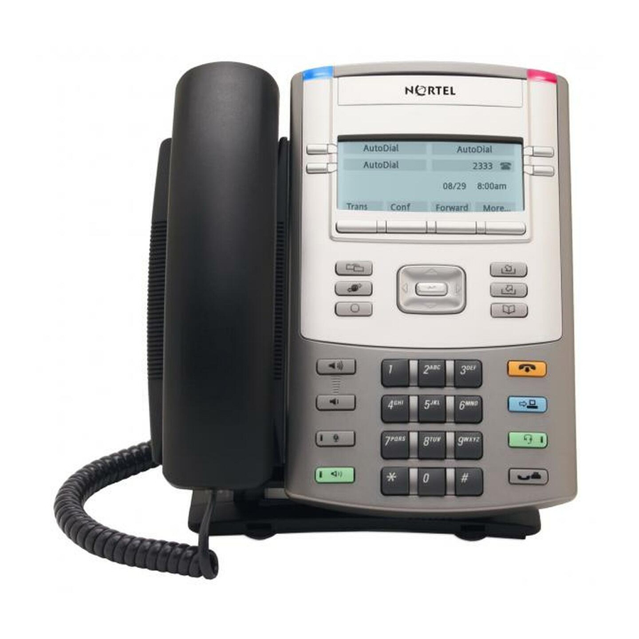 Nortel 1120E Quick Reference