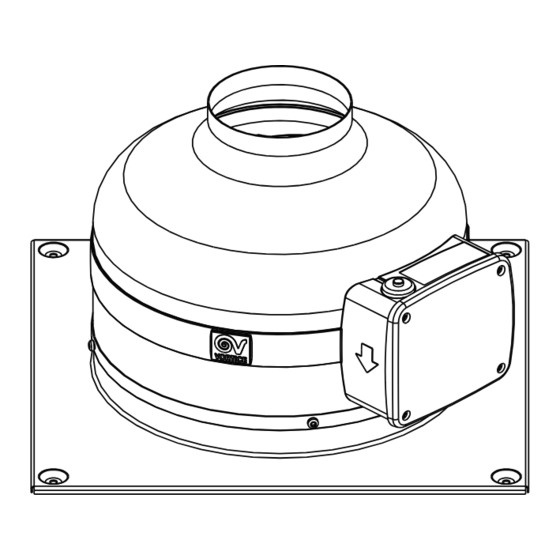 Vortice CA MD E W Series Instruction Booklet