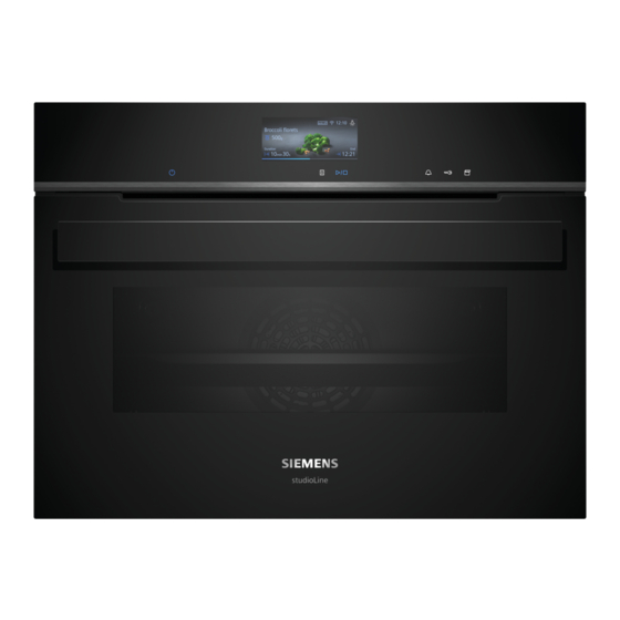 Siemens CS956GC 1 Series User Manual And Installation Instructions